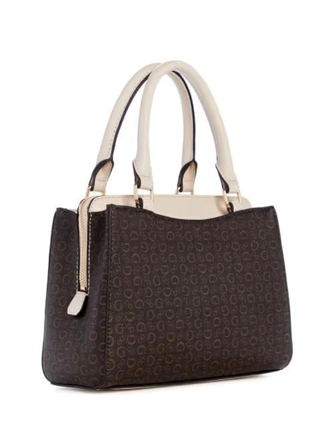 ⭐️hanaです GUESS Factory Zadora Faux-Leather Satchel: Handbags: Amazon.com